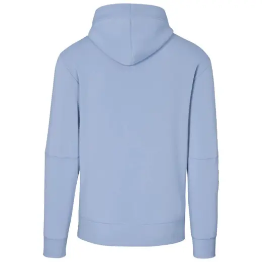 Mens Vital Hooded Sweater Blue Back